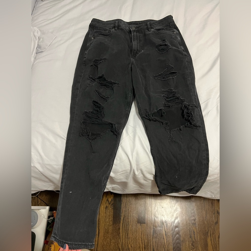 Ripped American eagle jeans